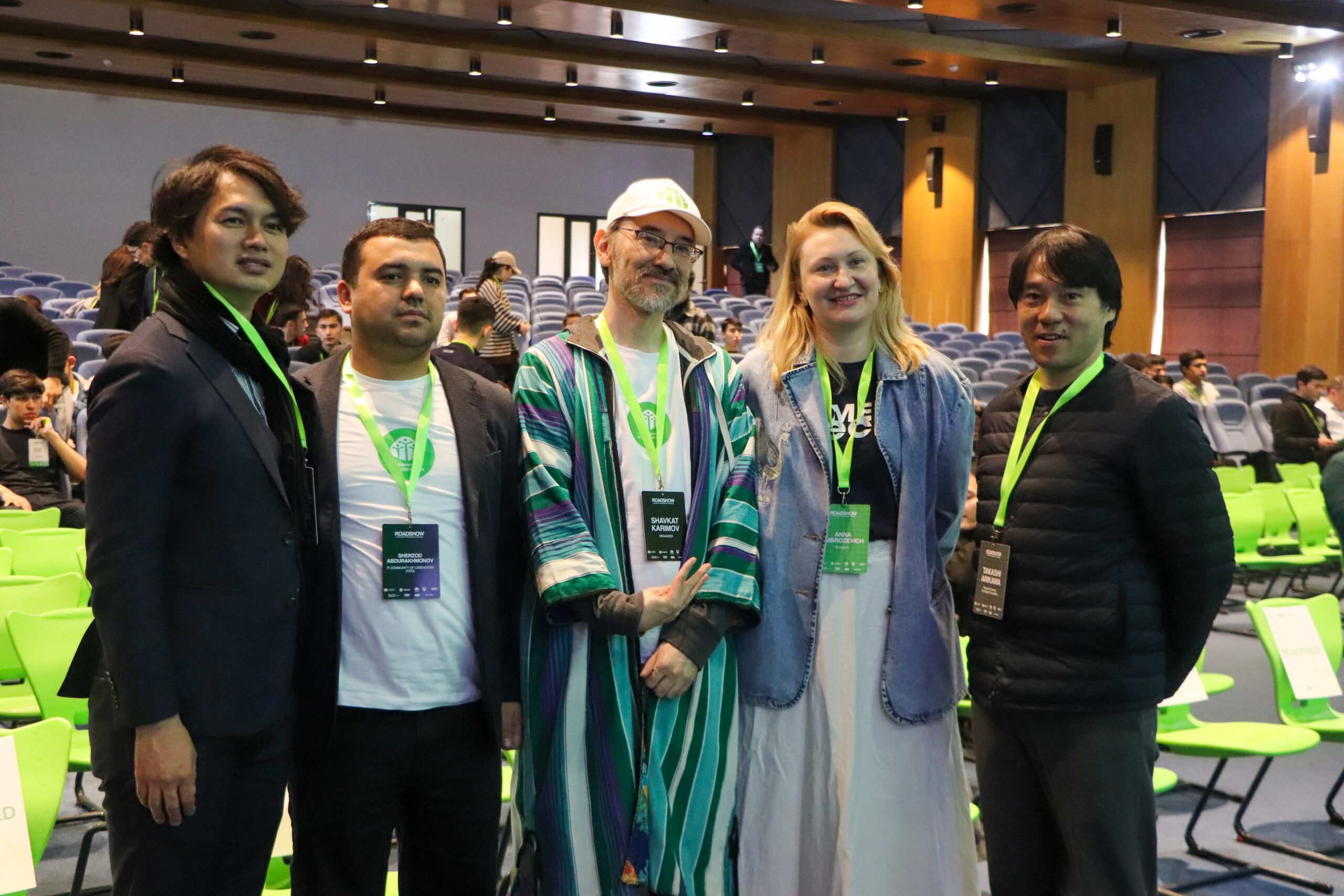 IT Community Roadshow event hall